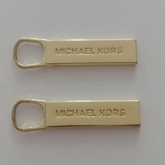 michael kors gold zipper pull replacement